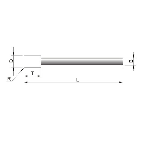 钻石及氮化硼（CBN）内孔研磨轮 柄径3mm